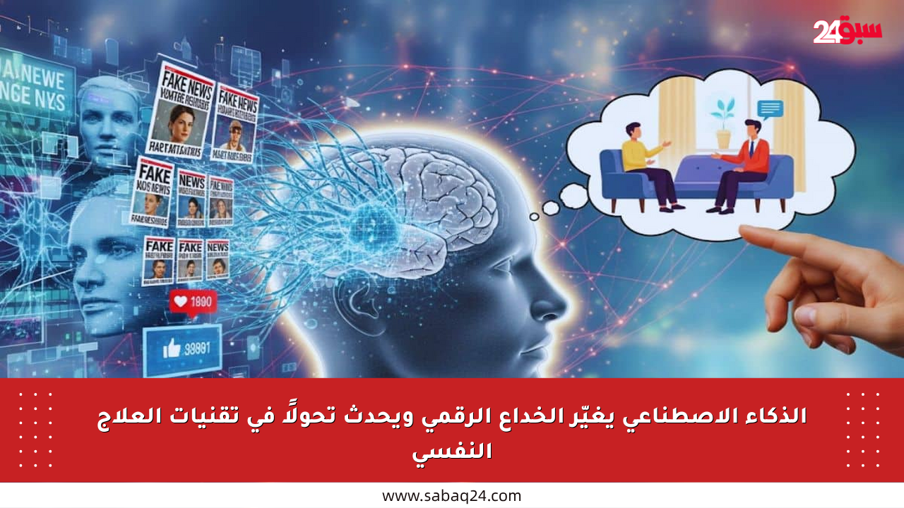 الذكاء الاصطناعي يغيّر الخداع الرقمي ويحدث تحولًا في تقنيات العلاج النفسي